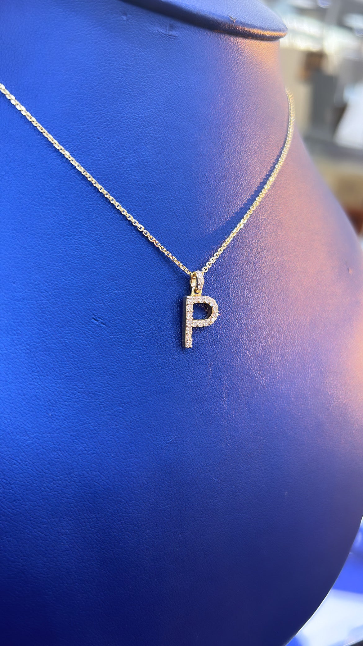 Diamond Letter P