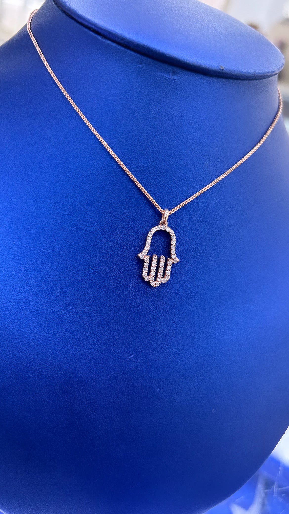 Rose Gold Hamsa