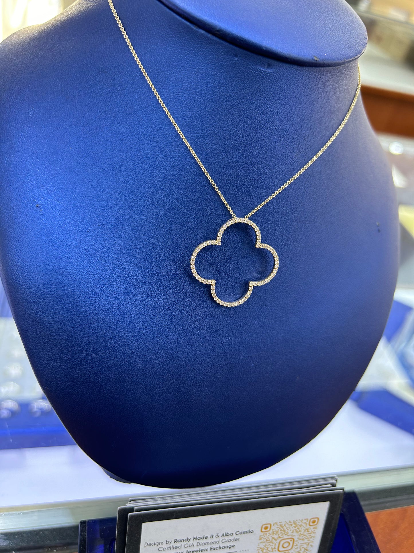 Yellow Gold Large Flower