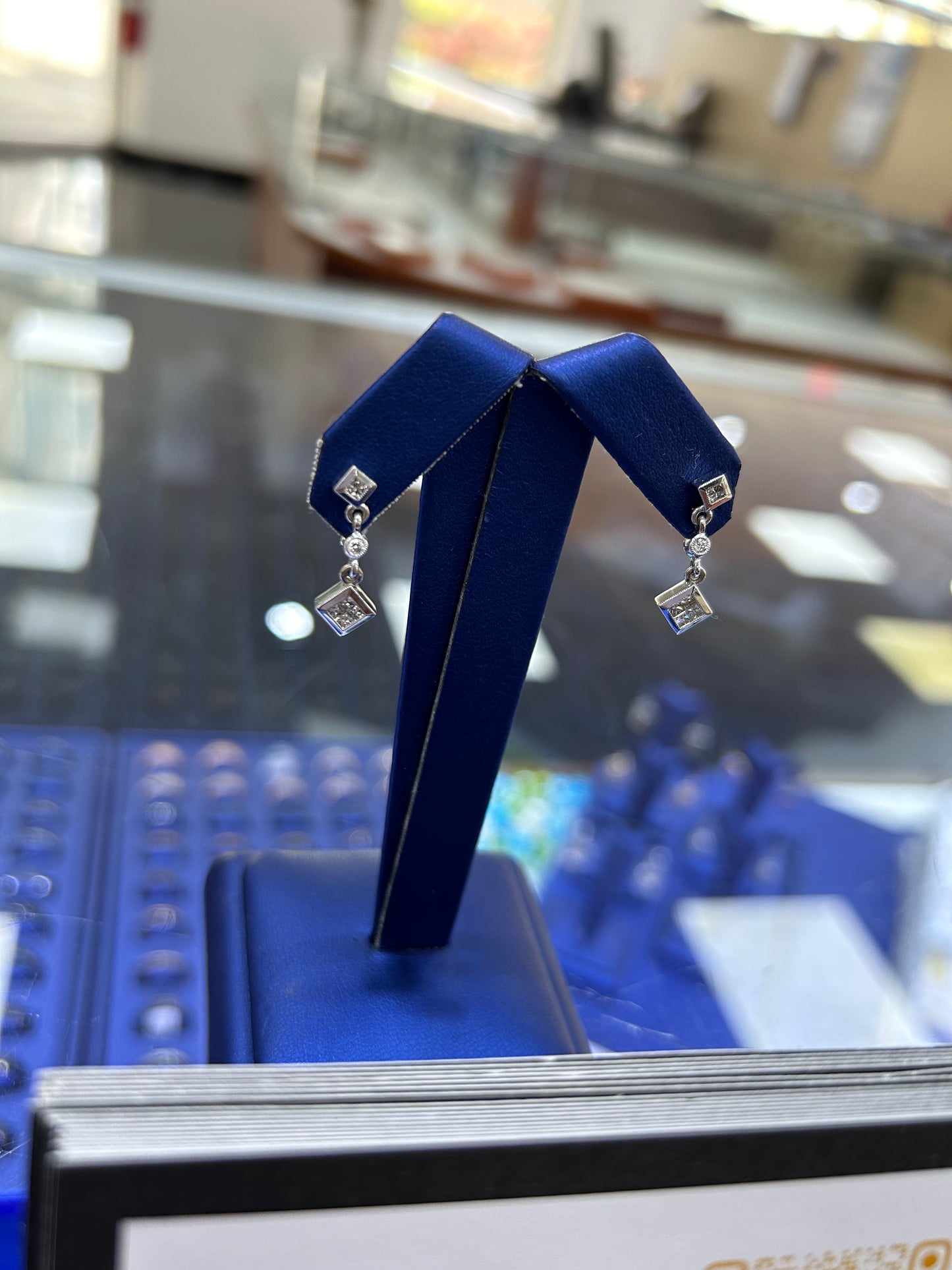 Star Dangle Earrings