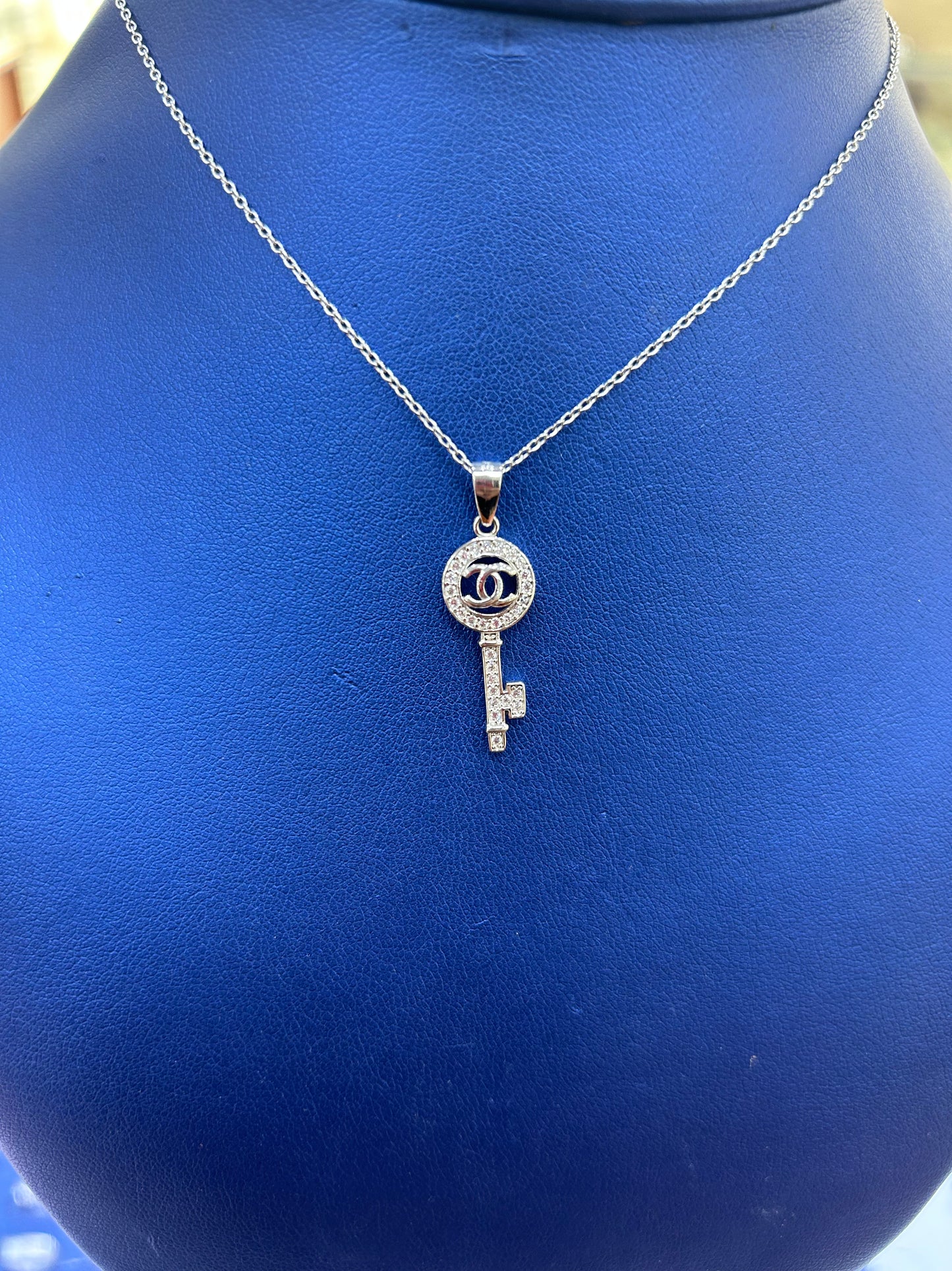 Silver Double C’s Key