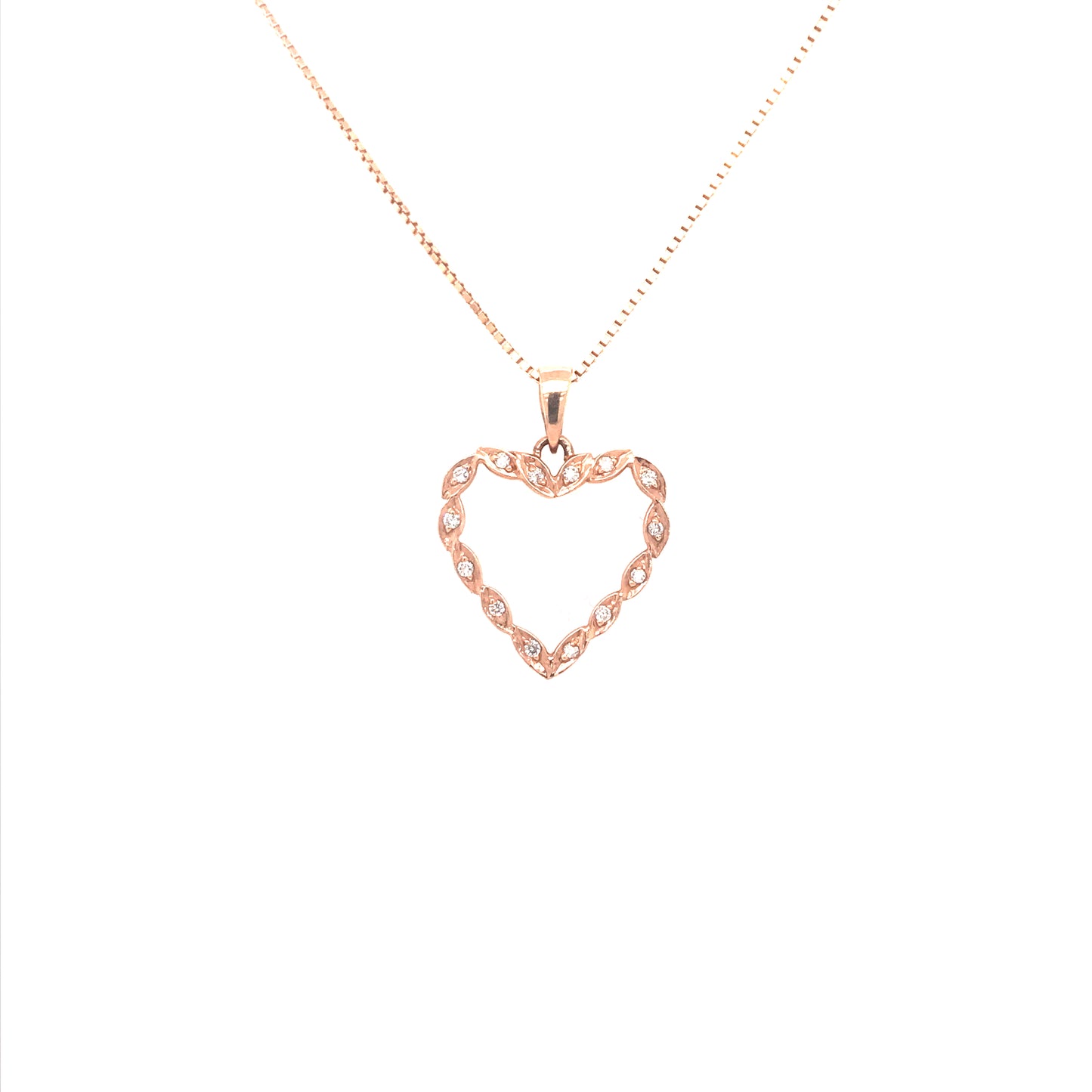 Rose Gold Heart