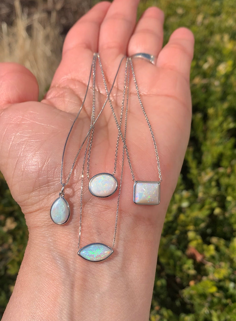 Opal Teardrop